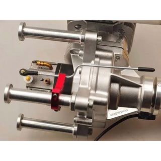 30-35cc Single Engine Throttle Choke Linkage with Green Bracket