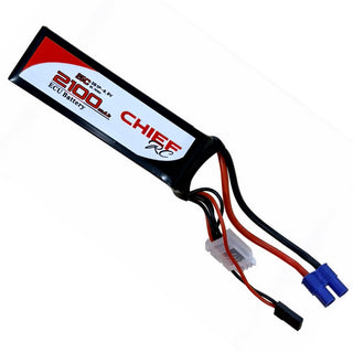 2100mAh 3S1P 9.9V 25C LiFe ECU Battery, EC3 & JR, with Balancer