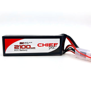 2100mAh 3S1P 9.9V 25C LiFe ECU Battery, EC3 & JR, with Balancer
