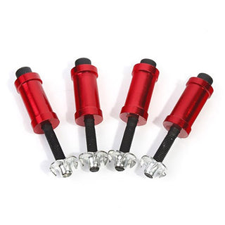 28mm Red Anodized Engine Standoffs with M5 Bolts