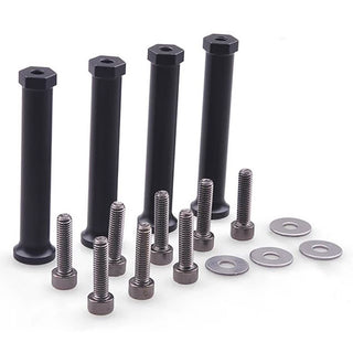 65mm Black Anodized Engine Standoffs with M5 Bolts
