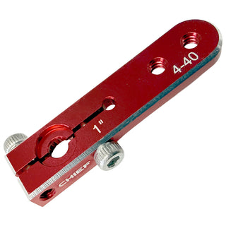 1" Futaba Single 4-40 Aluminum Servo Arm, 25 Tooth