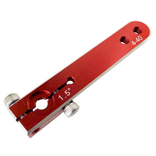 1.5" Hitec Single 4-40 Aluminum Servo Arm, 24 Tooth