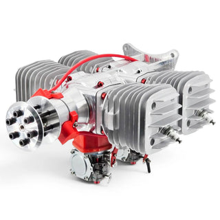 DA-200L 4-Cyl Gas Engine with Ignition, Lightweight Version, by Desert Aircraft