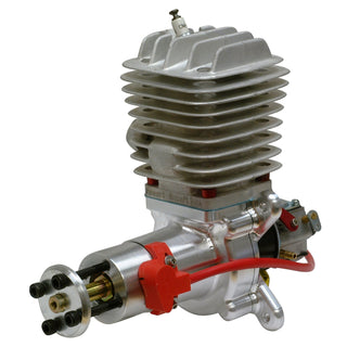 DA-50 Single Gas Engine with 2.5" Standoffs and Ignition, by Desert Aircraft