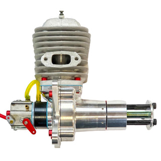 DA-50 Single Gas Engine with 2.5" Standoffs and Ignition, by Desert Aircraft