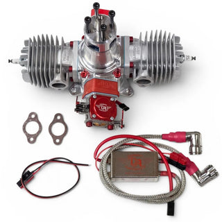 DA-70 Twin Gas Engine with Ignition, by Desert Aircraft