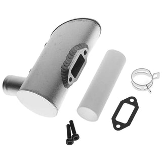 DLE 120 Replacement Muffler, Right Side 2-Hole