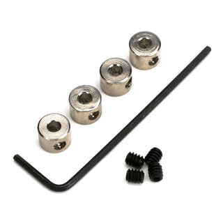 3/32" Wheel Collars - 4 pack