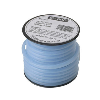 Large 1/8" Super Blue Silicone Glow Fuel Tubing, 30' Roll