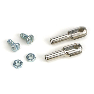 4-40 Steel Solder Rod Ends, 2 Pack