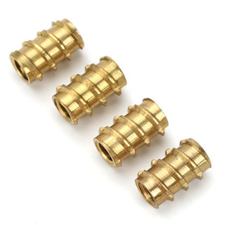 6-32 Threaded Inserts, 4 Pack