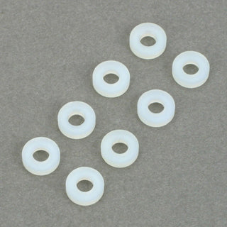 #4 Flat Washer Nylon, 8 pack