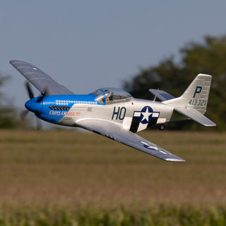 P-51D Mustang 1.2m BNF Basic, with AS3X & SAFE Select