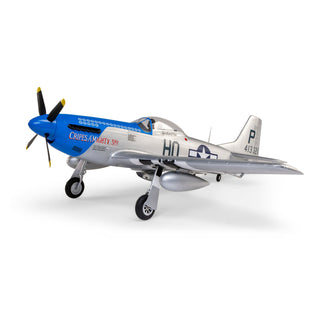 P-51D Mustang 1.2m BNF Basic, with AS3X & SAFE Select