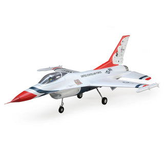 F-16 Thunderbirds 70mm EDF Jet BNF Basic, with AS3X & SAFE Select