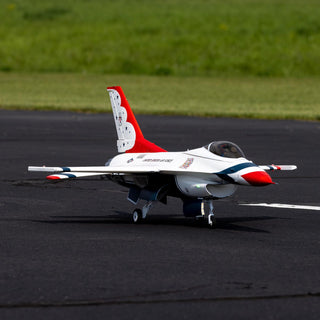 F-16 Thunderbirds 80mm EDF BNF Basic, with AS3X and SAFE Select