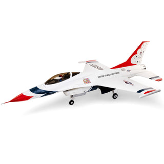 F-16 Thunderbirds 80mm EDF BNF Basic, with AS3X and SAFE Select