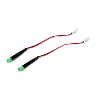 Universal Light Kit, 4mm Green LED Solid, 2 Pack