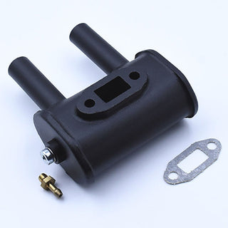 Muffler for 20cc-R Engine, from EPHIL Engines
