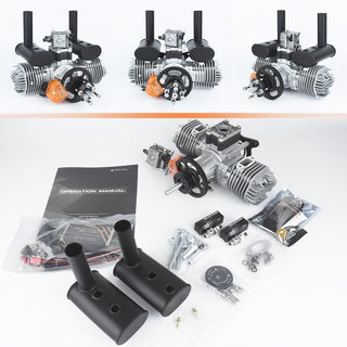 EPHIL X-Series 76cc-T Pro Gasoline Twin Engine with E-Starter