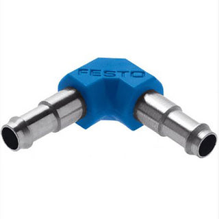 Barbed Elbow Connector, Fits 6mm Tubing, by Festo