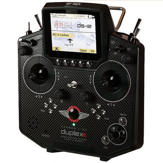 Jeti USA Duplex DS-12 2.4GHz Carbon Deluxe Transmitter with R5L Receiver & Case