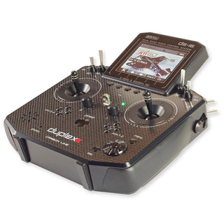 Jeti USA Duplex DS-16 G2 Carbon Black 2.4GHz/900MHz Transmitter with R10 Receiver