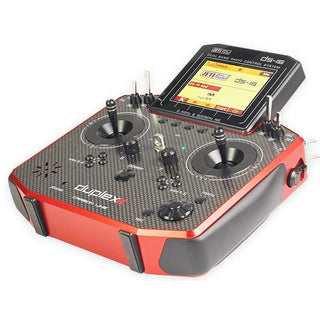 Jeti USA Duplex DS-16 G2 Carbon Red 2.4GHz/900MHz Transmitter with R10 Receiver