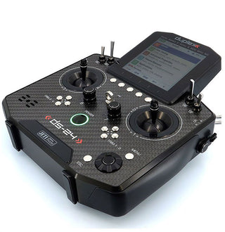 Jeti USA Duplex DS-24 II 2.4GHz/900MHz Transmitter with Case, Carbon Black