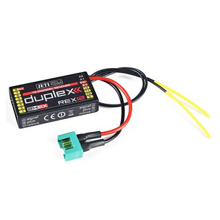 Jeti USA Duplex EX R12 REX EPC 2.4GHz Receiver with Telemetry & Stabilization