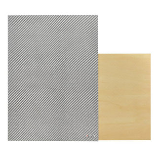 Alutex Plywood Composite Sheet, 11.8" (300mm) x 16.4" (410mm), 3mm Thick