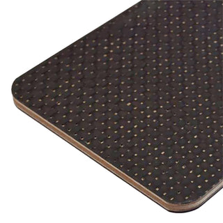 CFK Double-Sided Carbon Plywood Sheet, 11.8" (300mm) x 7.9" (200mm), 3mm Thick