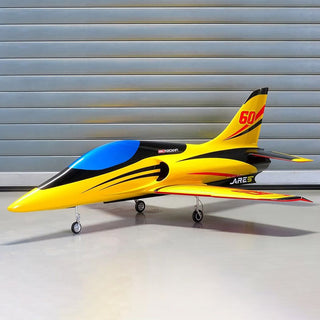 AreS Mini V2 1.7m Sport Jet ARF, FF Yellow