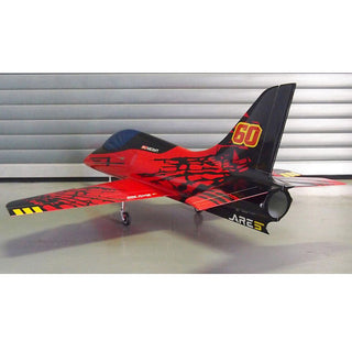 AreS Mini V2 1.7m Sport Jet ARF, Volcano Red
