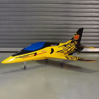 AreS Mini V2 1.7m Sport Jet ARF, Volcano Yellow