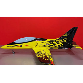 AreS Mini V2 1.7m Sport Jet ARF, Volcano Yellow