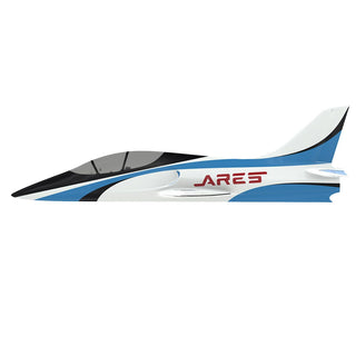 AreS L 2.6m Large Sport Jet ARF, Bat Light Blue/Black
