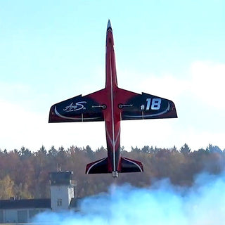 AreS XL 3.3m Giant Sport Jet ARF, Red/Black