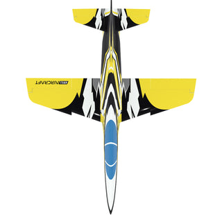 AreS XL 3.3m Giant Sport Jet ARF, Siba Black/Yellow
