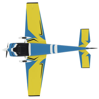 Krill 35% 2.6m Extra NG 120cc ARF, Sport Blue/Yellow