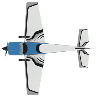 Krill 35% 2.6m Extra NG 120cc ARF, Flipper Light Blue/Black