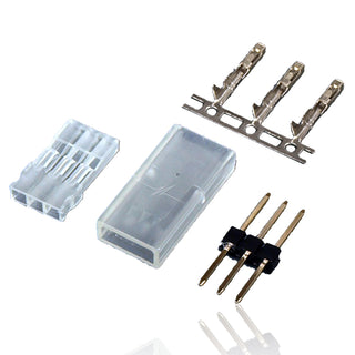 JR Servo Connectors, Male Pin, 50 pack, from PowerBox Systems