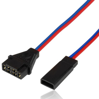 PowerBox Adapter Lead, Multiplex Female / JR Male, 10 cm (3.9 in) 0.34mm² wire
