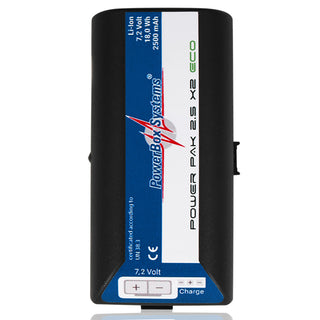 PowerBox 2.5X2 2500mAh ECO Li-Ion Receiver Battery with Mount