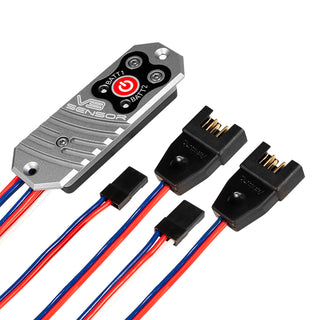 PowerBox 6V / 7.8V Sensor V3, with Multiplex & JR Plugs