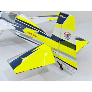 Phoenix 2.2m Laser 260 V3 70cc ARF, Yellow/Blue SE