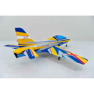 Phoenix 2.8m Axtion Sport 3D Turbine Jet ARF, Blue/Yellow SE