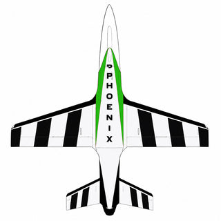 Phoenix 2.3m Axtion Sport 3D Turbine Jet ARF, Green/White SE