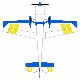 Phoenix 2m Extra 260 V2 35cc ARF, Blue/Yellow SE